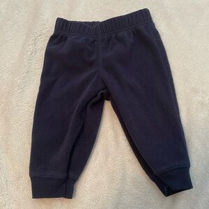 Fleece baby pants, 6-9 months, EUC, bundle only